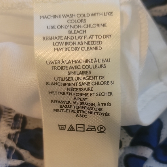 Anthropologie Blue and White Sleeveless Maxi Dress - Picture 5 of 9